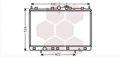 VAN WEZEL Radiators, Motora dzesēšanas sistēma 32002189